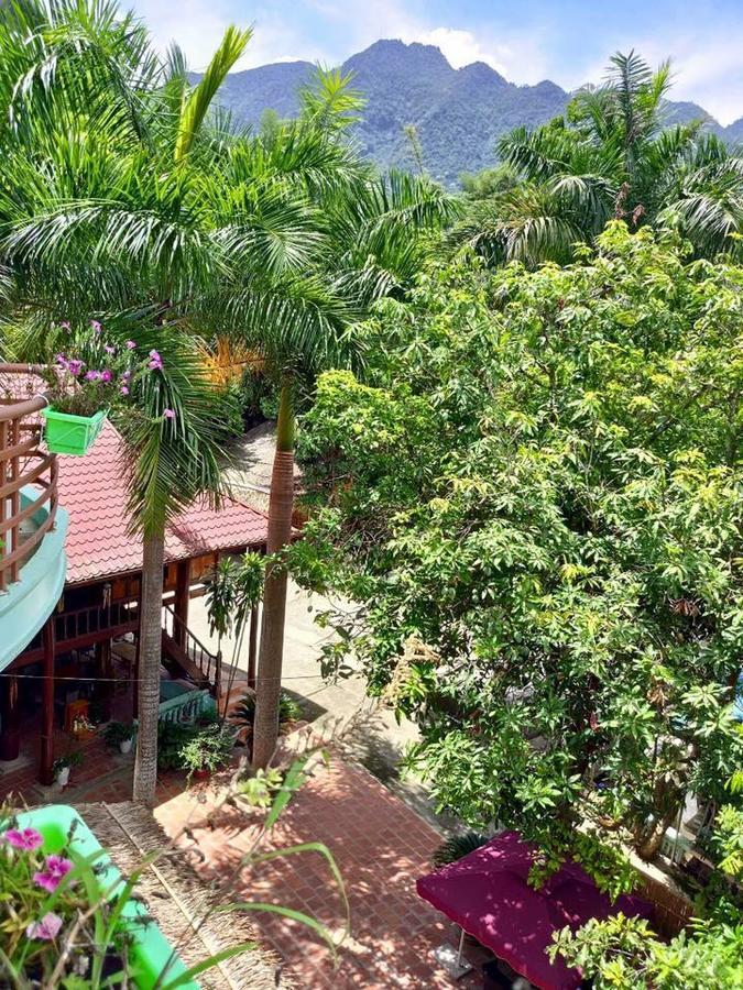 بيت شباب Mai Chau Mountains المظهر الخارجي الصورة